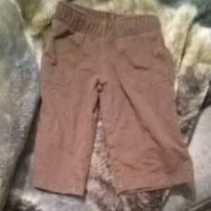 Carter's Brown Casual Bottoms with Elastic Waistband